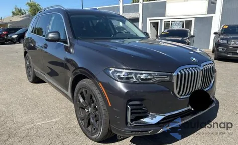2020 BMW X7 xDrive40I z USA, uszkodzony, nr VIN 5UXCW2C09L9A00258